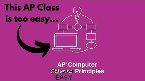 AP Computer Science Principles Course Rundown
