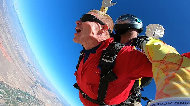 Michael Reinert - Tandem Skydive in Las Vegas at S...