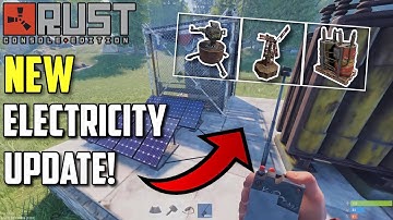 Rust Console - Electricity Power Surge FIRST LOOK