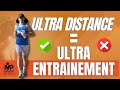 Ultra distance  ultra entrainement 