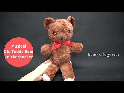 希少ヴィンテージ PENDLETON テディベア コンチョ ぬいぐるみ Musical Old Teddy Bear/ミュージカルオールドテディベア/クマ