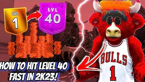 HOW TO HIT LEVEL 40 FAST IN 2K23 (SEASON 8)!!