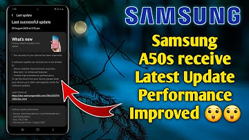 Samsung A50s receive New 2nd Software Update August 2020 | Fix bugs & Improved Performance 🔥🔥