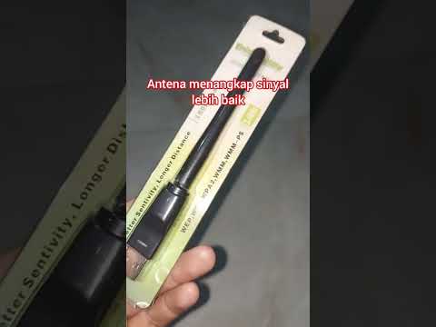 Wifi USB adapter Eksternal Memperkuat Sinyal Wifi Antena 2.4Ghz 150 MBps Laptop PC Dongle by ATLM Indonesia