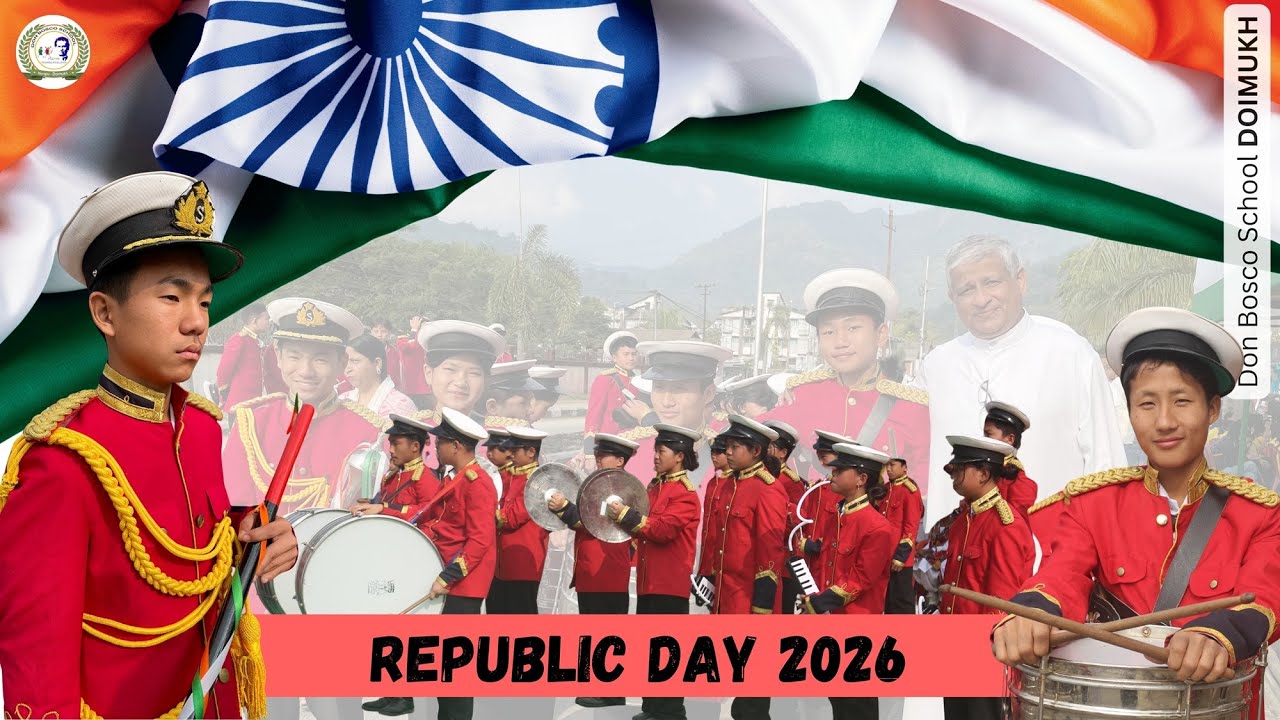Don Bosco School, Doimukh Band - Republic Day 2026