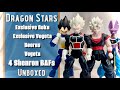 Goku - Vegeta - Beerus | 4 Shenron BAF Dragon Stars Dragonball Action Figures Unboxing & Comparisons