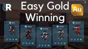 War Robots: EASY GOLD WINNING In The NEW ARENA MODE [Free Gold]