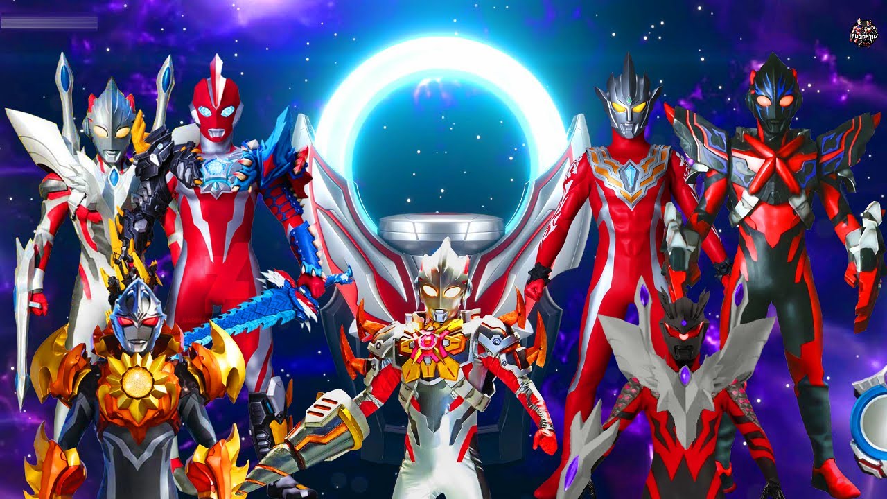 AKU MENCOBA FUSION RAHASIA UNTUK MEMANGGIL PARA ULTRAMAN DENGAN ARMOR TERKEREN - ORB RING