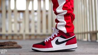 Air Jordan 1 mid Chicago Black Toe REVIEW AND ON FEET