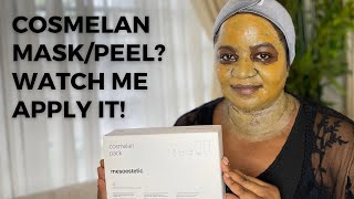 Cosmelan peel/Mask | THE APPLICATION part 1 of 4