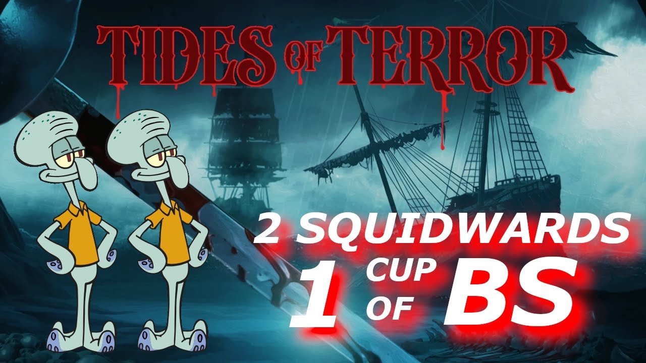 A couple idiots fighting not 1 Squidward but... | Sker Ritual