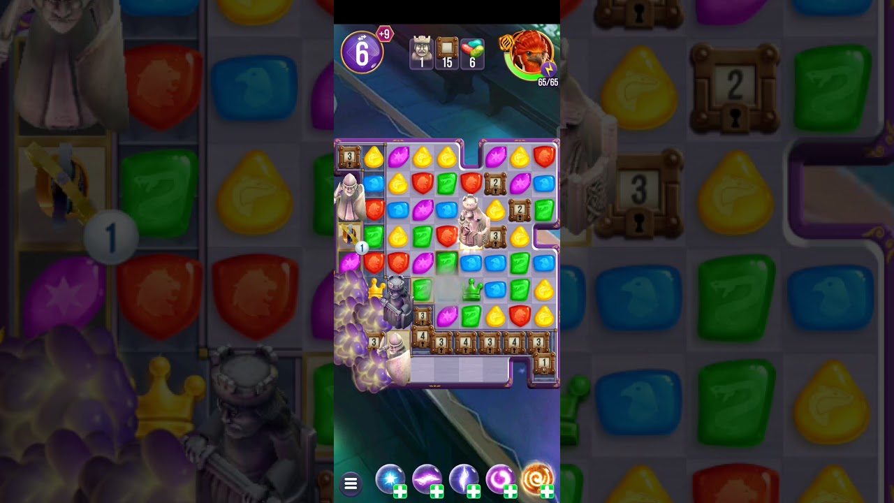Harry Potter: Puzzles & Spells level 1591 no boosters