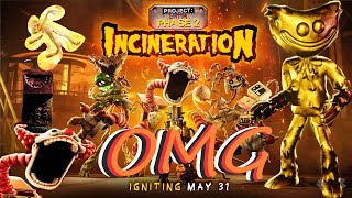 Discover Project Playtime Phase 2: Incineration! ( + free skin )