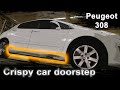 Ремонт порога Пежо 308 / Repair of the car doorstep Peugeot 308. Glue system