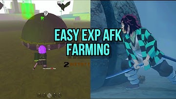 Easy AFK EXP farm at Training Rocks [Slayers Unleashed]