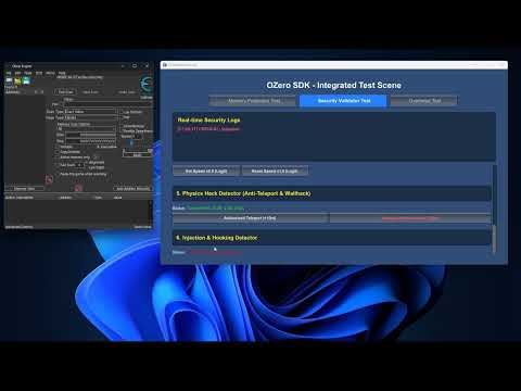 Example OZeroInjectionDetector for Unity( CheatEngine Debugger )