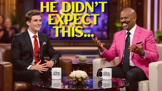 Barron Trump Opens Up to Steve Harvey in an Unforgettable Conversation