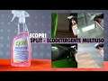 Come pulire tutte le superfici con il miglior pulitore universale eco detergente split di mafra
