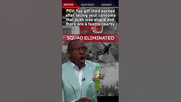 You got third partied after telling your randoms that push was stupid! 😂 Apex Legends Memes #shorts