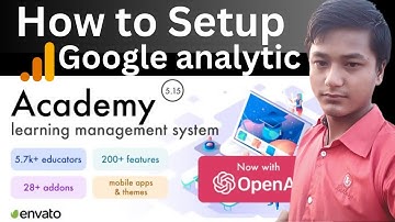 How to Setup Google analytic Academy LMS - Learning Management System