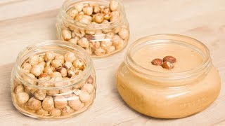 How To Make HOMEMADE Hazelnut Butter!!!