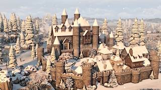 Northern Fantasy Castle | The Sims 4 | Stop Motion | Nocc
