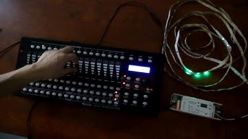 Smart LED Pixel Controller With LCD For 1020 Pixels