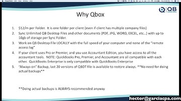 Using Qbox to share QuickBooks Desktop file with accountant or work remotely