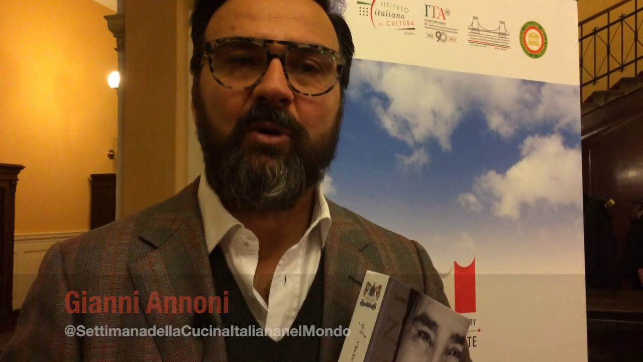 Gianni Annoni - Budapest - Settimana della Cucina Italiana nel Mondo