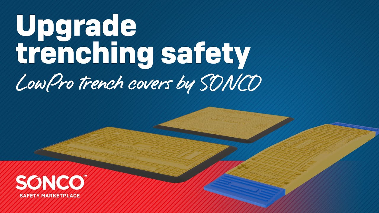Upgrade trenching safety | LowPro trench covers by SONCO