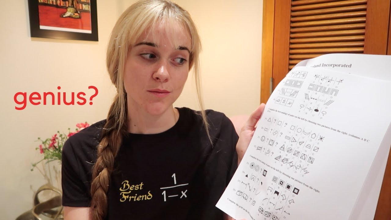 This is what a Mensa IQ test looks like - YouTube