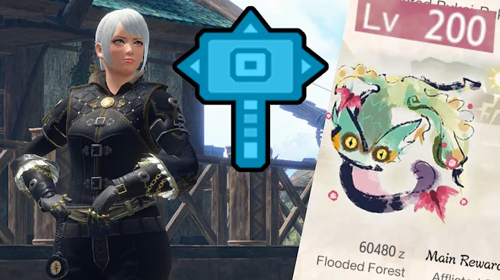 LVL200 Pukei Pukei With Courage Hammer In Monster Hunter