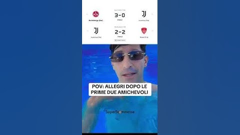 POV: Allegri giudica il lavoro di Thiago Motta