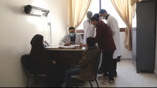 تدريب طلاب الطب بجامعة إدلب في مستشفى ابن سينا التعليمي