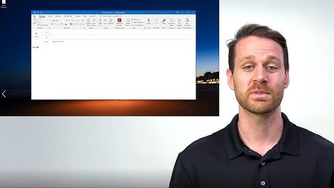 Tech Tip - How do you save an Outlook email as a template?