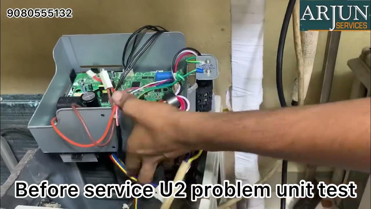 Daikin inverter ac u2 problem unit testing youtube