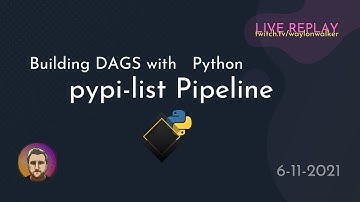 Building DAGS with 🐍 Python | 🛢 Writing data pipelines with Kedro  Science & Technology