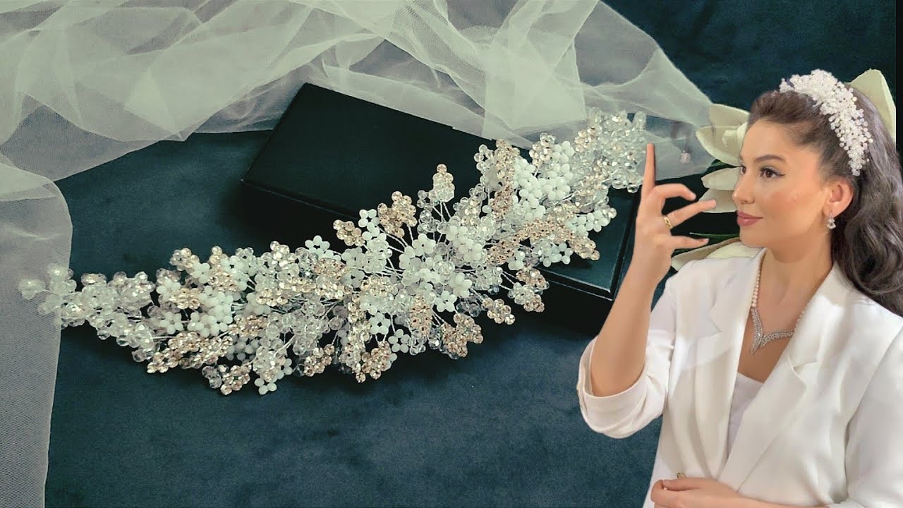 Я заработал 500 долларов, продав эту хрустальную свадебную корону, сделанную своими руками.