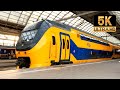 [5K] Ik neem je mee in deze treincabine: Amsterdam - Enkhuizen CABVIEW HOLLAND VIRM 28jun 2021