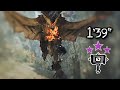 Tempered Rathalos doesn't get the chance to fight back! Hammer speedrun: 1'39"66 | MH Wilds (pc)
