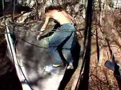 James Litz and friends bouldering