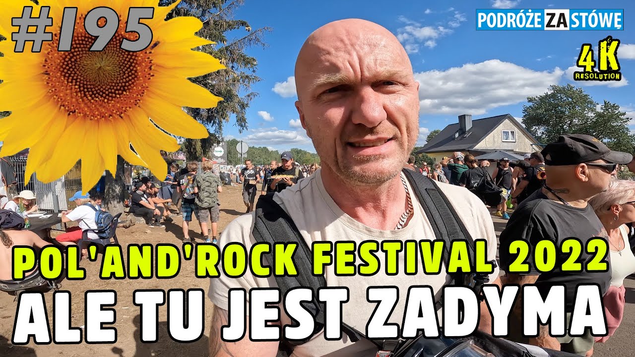 Piasek w oczy i tłumy ludzi. Tegoroczny POL'AND'ROCK Festival w pigułce. Czaplinek Broczyno 2022