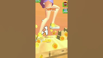 Tippy Toe -3D Max Levels Walkthrough Android Ios Gameplay#games #shorts