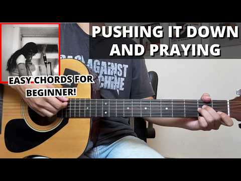Pushing It Down And Praying - Lizzy McAlpine (Guitar Tutorial) No Capo! Easy Chords For Beginner!