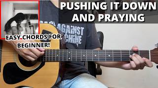 Pushing It Down And Praying - Lizzy McAlpine (Guitar Tutorial) No Capo! Easy Chords For Beginner!