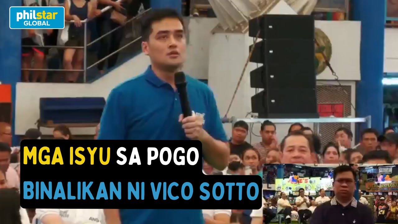 Pasig Mayor Vico Sotto ikinuwento ang pinagdaanang problema sa POGO