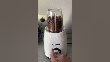 Grinding coffee in a blender #shorts