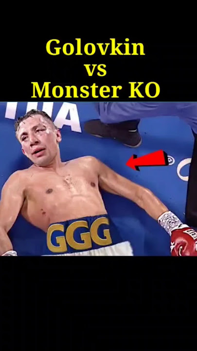 Golovkin vs Monster KO Brutal #ggg #golovkin Tinju dunia hari ini