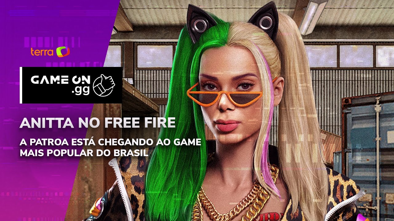 Anitta será personagem do jogo Free Fire - Forbes