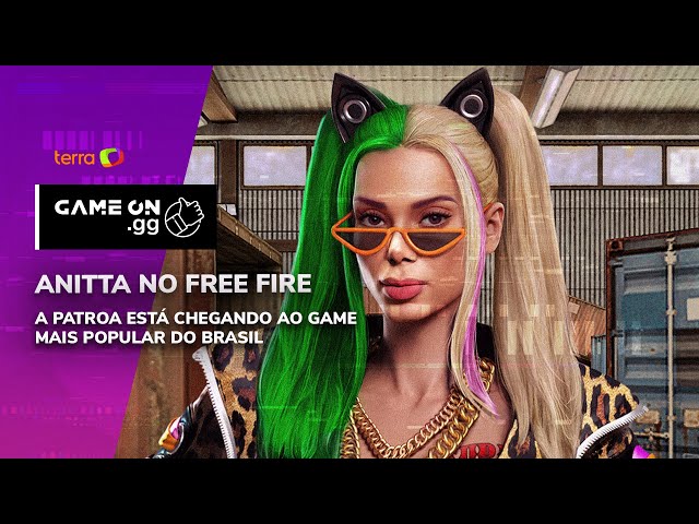 As pessoas que jogam também amam música, diz Anitta sobre Free Fire
